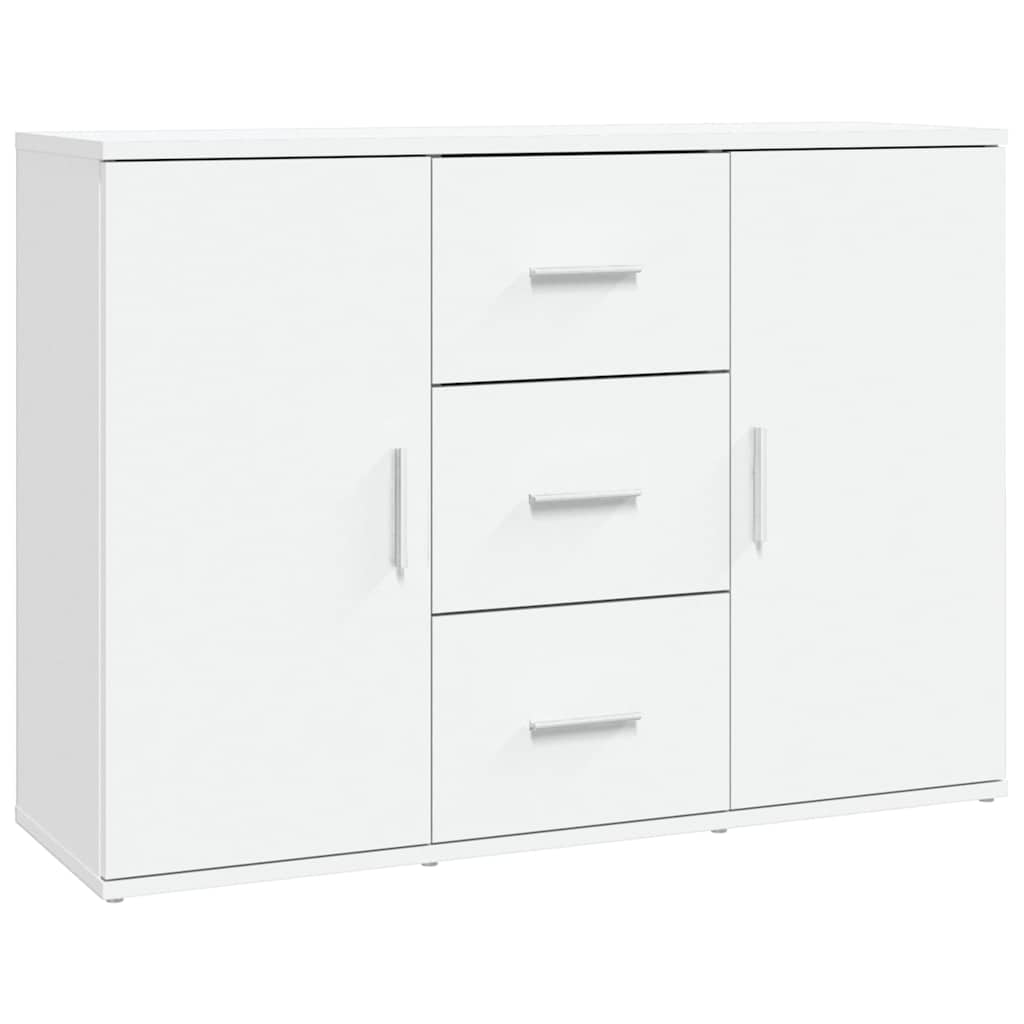 Sideboard 91x29,5x65 cm Engineered Wood White