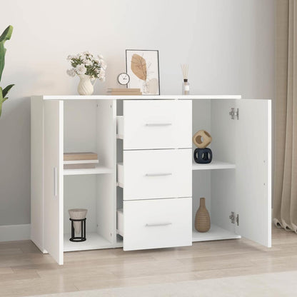 Sideboard 91x29,5x65 cm Engineered Wood White