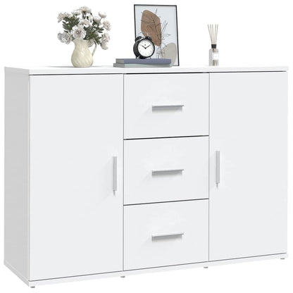 Sideboard 91x29,5x65 cm Engineered Wood White