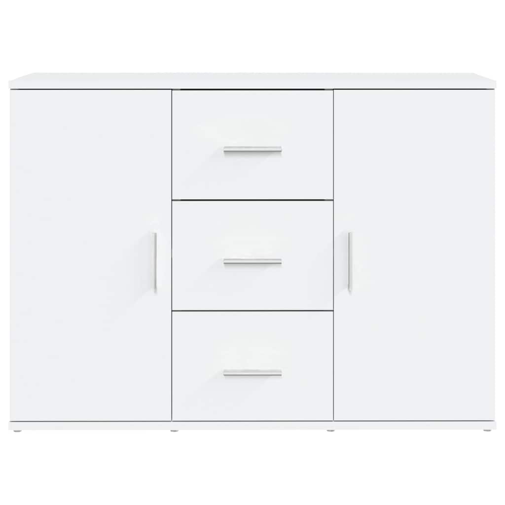 Sideboard 91x29,5x65 cm Engineered Wood White