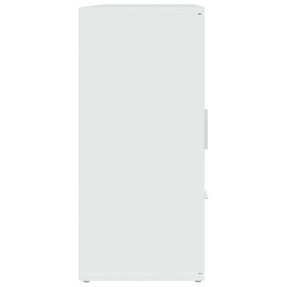 Sideboard 91x29,5x65 cm Engineered Wood White