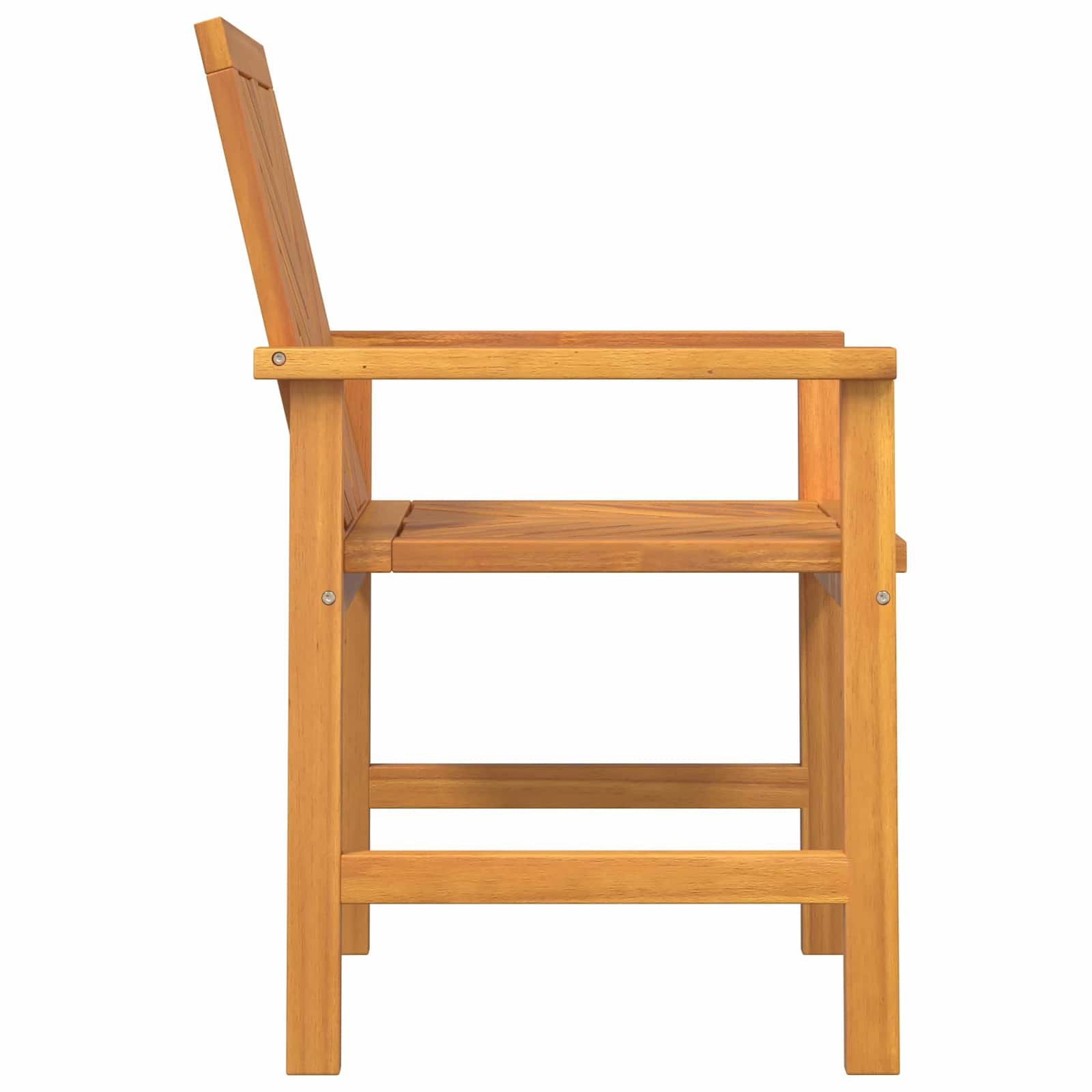 vidaXL Dining Chair 8 pcs Natural Solid Acacia Wood 6