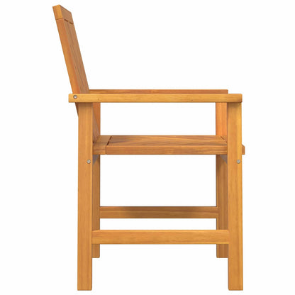 vidaXL Dining Chair 8 pcs Natural Solid Acacia Wood 6