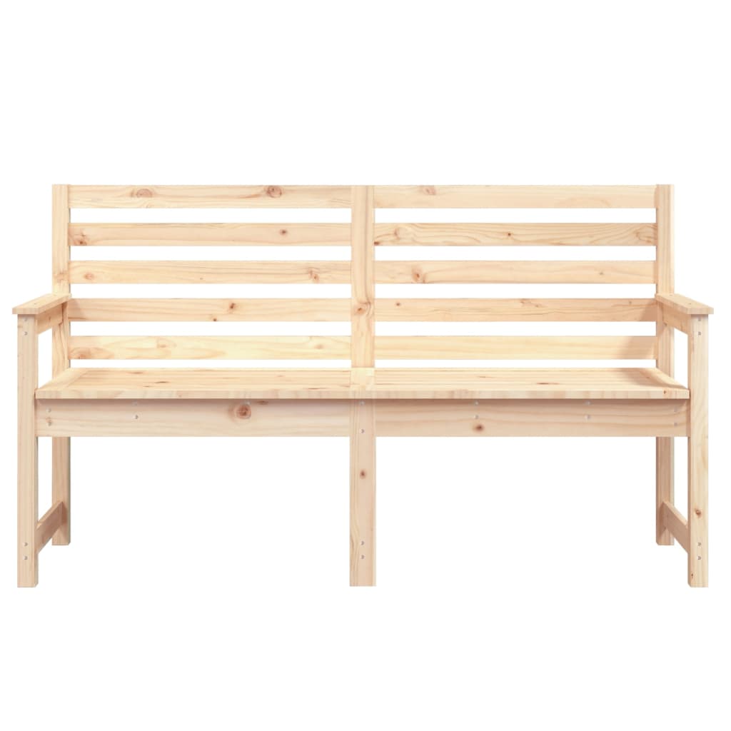 Garden Bench 109x48x91,5 cm Solid Wood Pine 159.5 x 48 x 91.5 cm