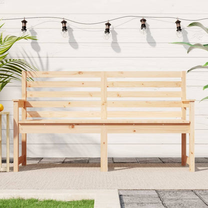 Garden Bench 109x48x91,5 cm Solid Wood Pine 159.5 x 48 x 91.5 cm