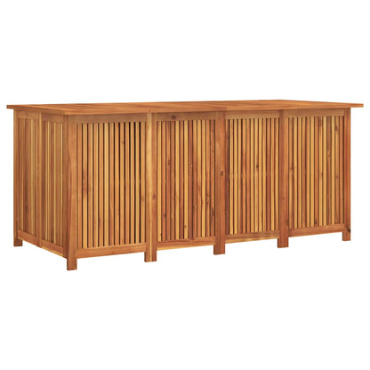 vidaXL Garden Storage Box 200x80x75 cm Solid Wood Acacia 2
