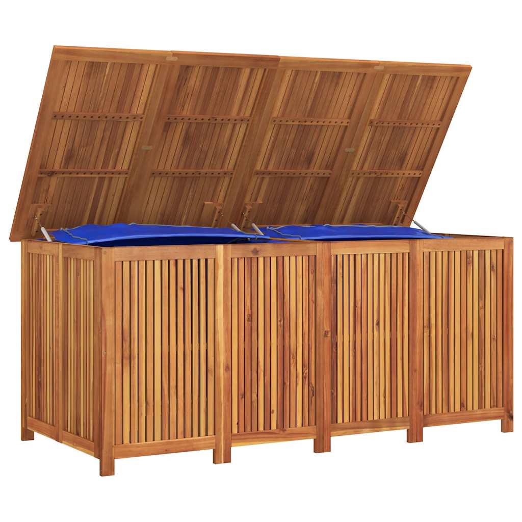 vidaXL Garden Storage Box 200x80x75 cm Solid Wood Acacia 5