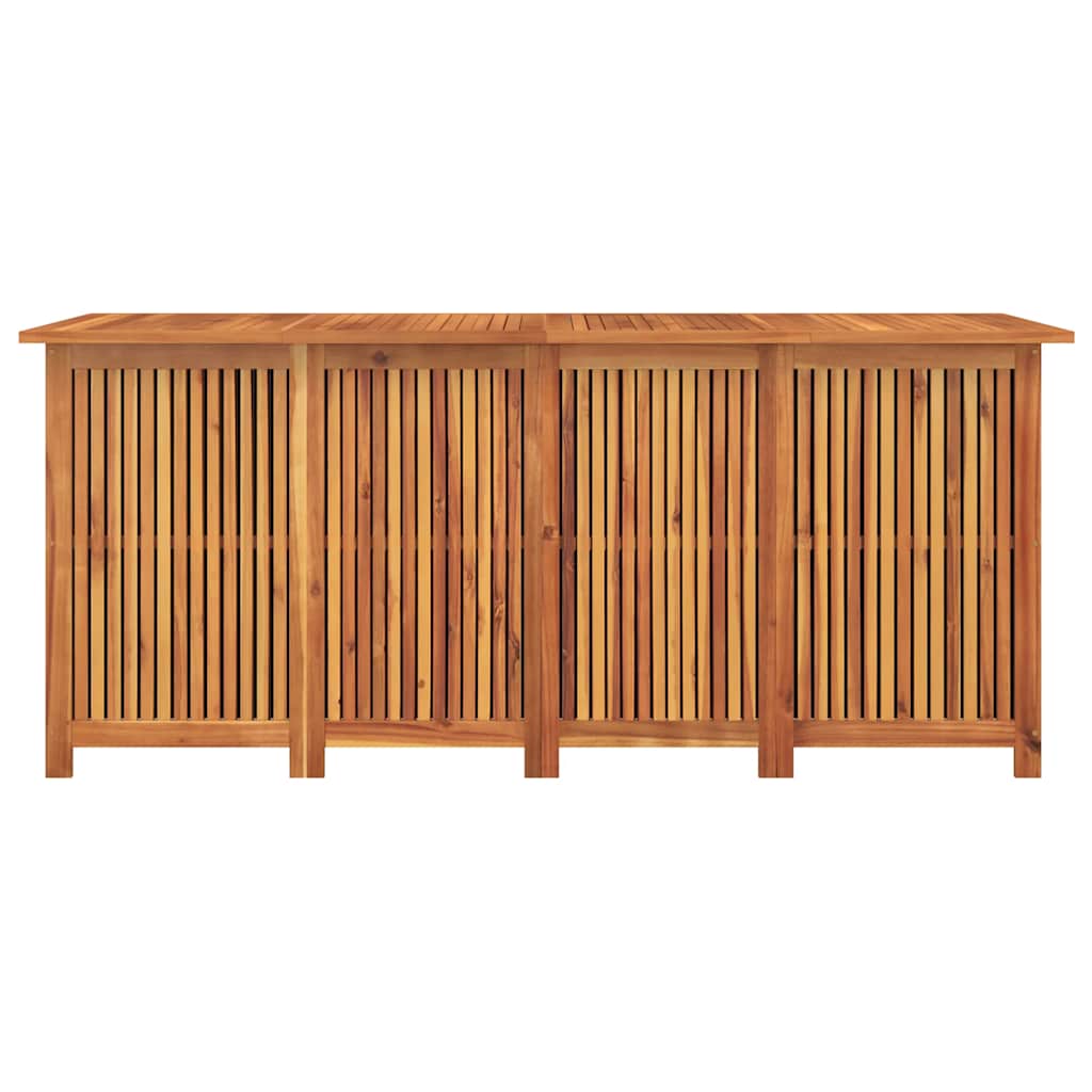 vidaXL Garden Storage Box 200x80x75 cm Solid Wood Acacia 6