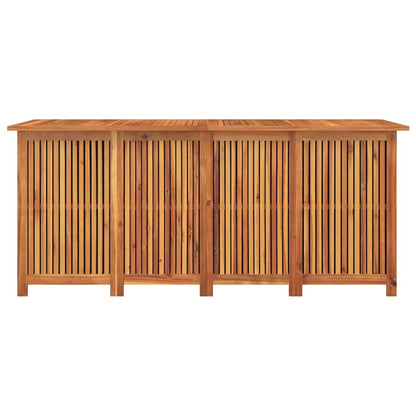 vidaXL Garden Storage Box 200x80x75 cm Solid Wood Acacia 6