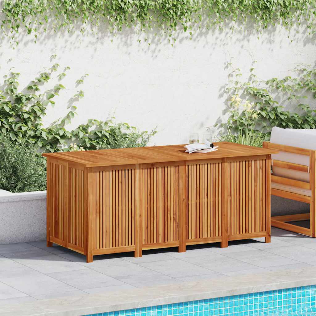 vidaXL Garden Storage Box 200x80x75 cm Solid Wood Acacia 1