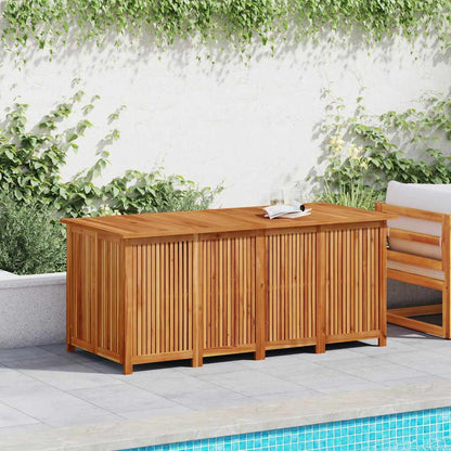 vidaXL Garden Storage Box 200x80x75 cm Solid Wood Acacia 1