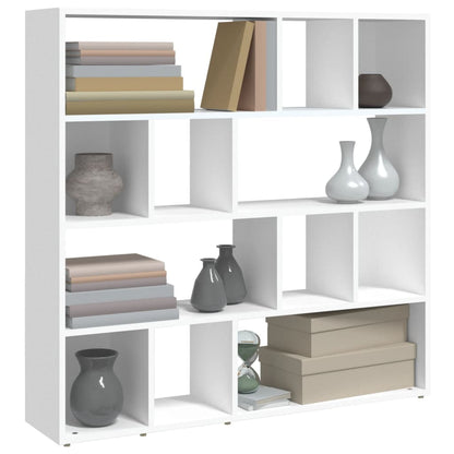 Book Cabinet/Room Divider 105x24x102 cm White