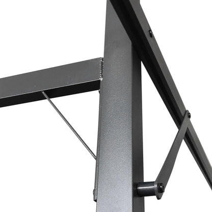 vidaXL Pergola with Retractable Roof Anthracite 589x292x230 cm 6