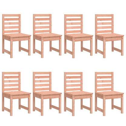 vidaXL 11 Piece Garden Dining Set Solid Wood Douglas 6