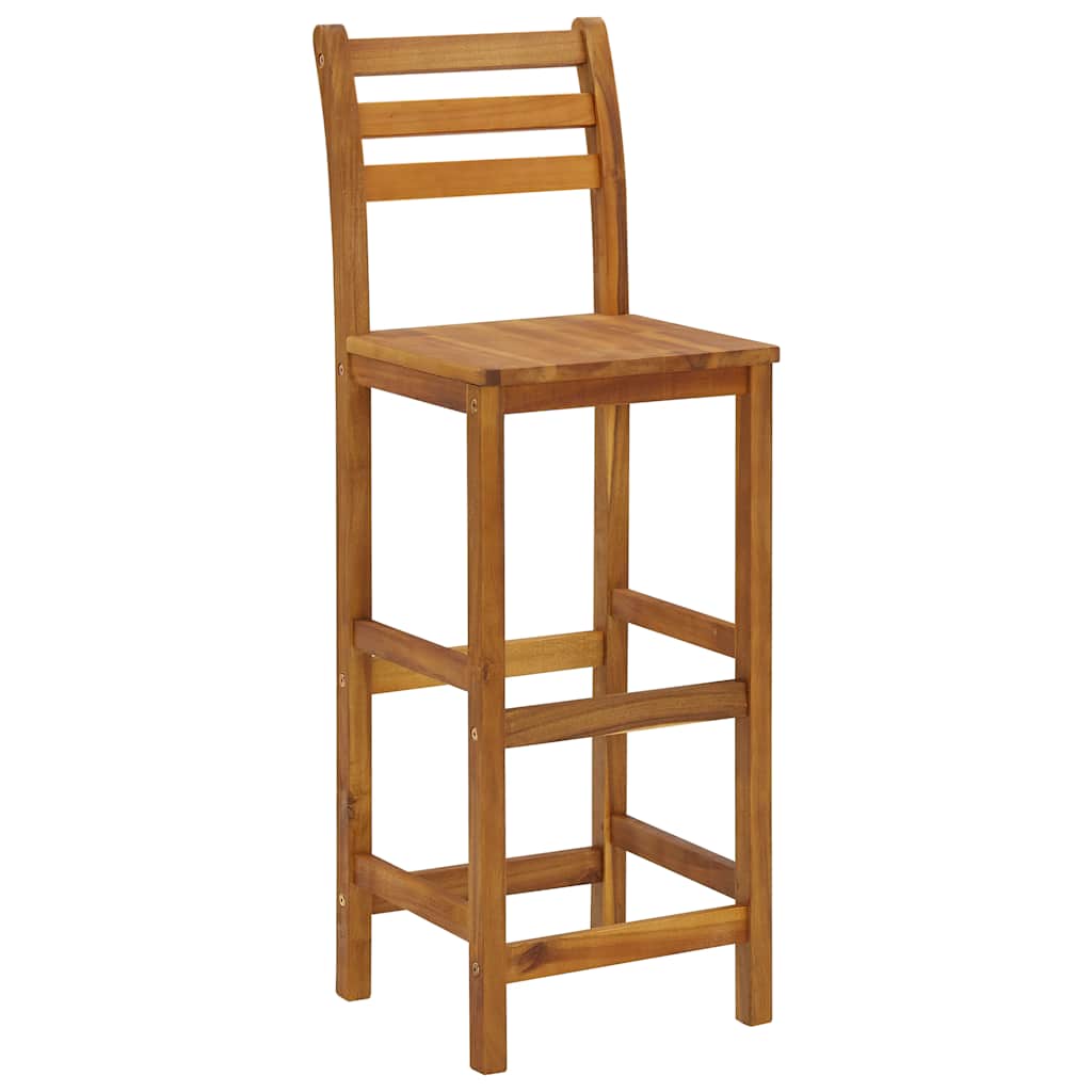 vidaXL 7 Piece Garden Bar Set Solid Wood  Acacia 6