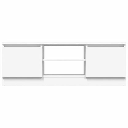 TV Cabinet with Door 102x30x36 cm White