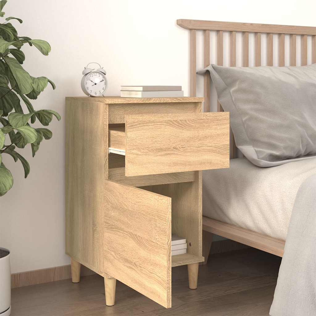Bedside Cabinet 40x35x70 cm Sonoma oak