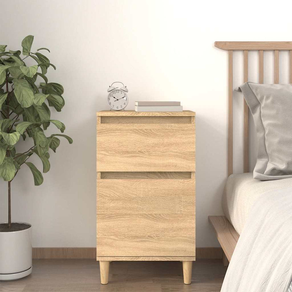 vidaXL Bedside Cabinet 40x35x70 cm