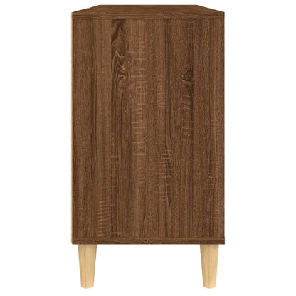 vidaXL Sink Cabinet Brown Oak 80x33x60 cm Engineered Wood