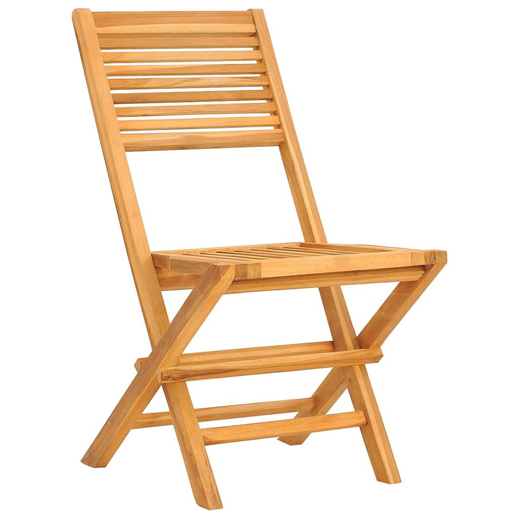 vidaXL 7 Piece Garden Dining Set Solid Wood Teak 4