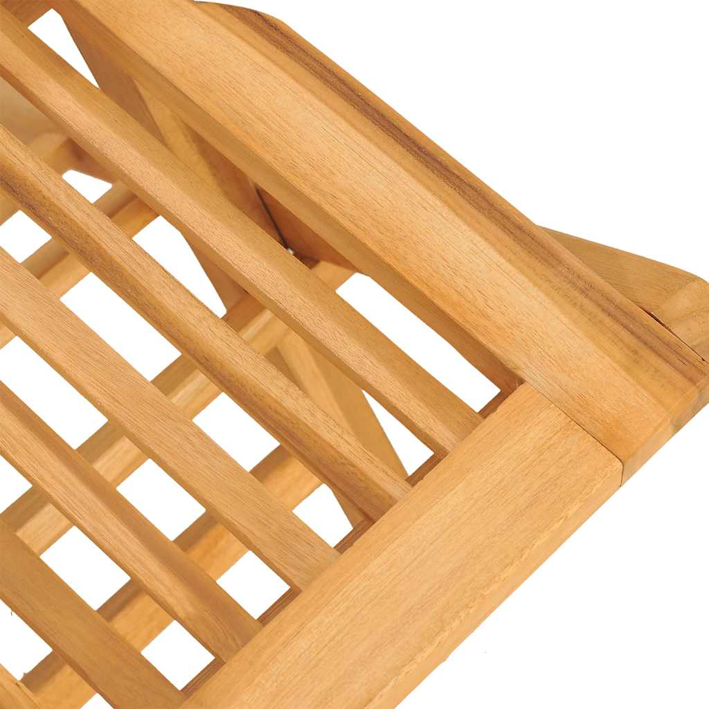 vidaXL 7 Piece Garden Dining Set Solid Wood Teak 5
