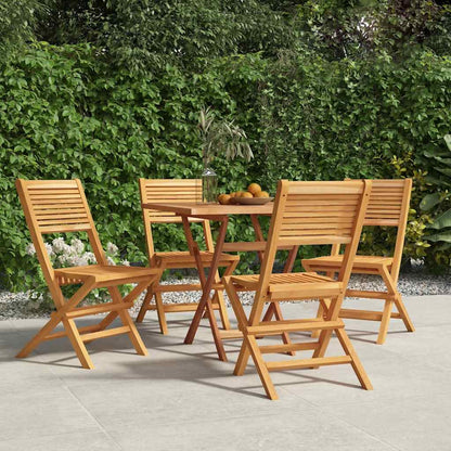 Folding Chairs 47x62x90 cm Solid Wood Teak Without armrest 4