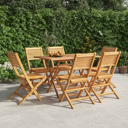 Folding Chairs 47x62x90 cm Solid Wood Teak Without armrest 6