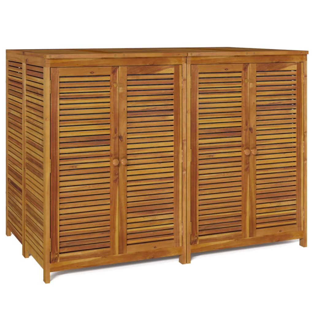 vidaXL Garden Storage Box 140x87x104 cm Solid Wood Acacia 2