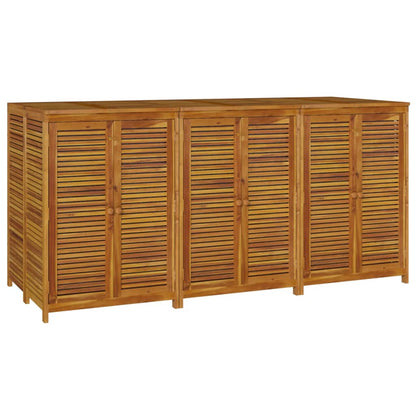 vidaXL Garden Storage Box 210x87x104 cm Solid Wood Acacia 3