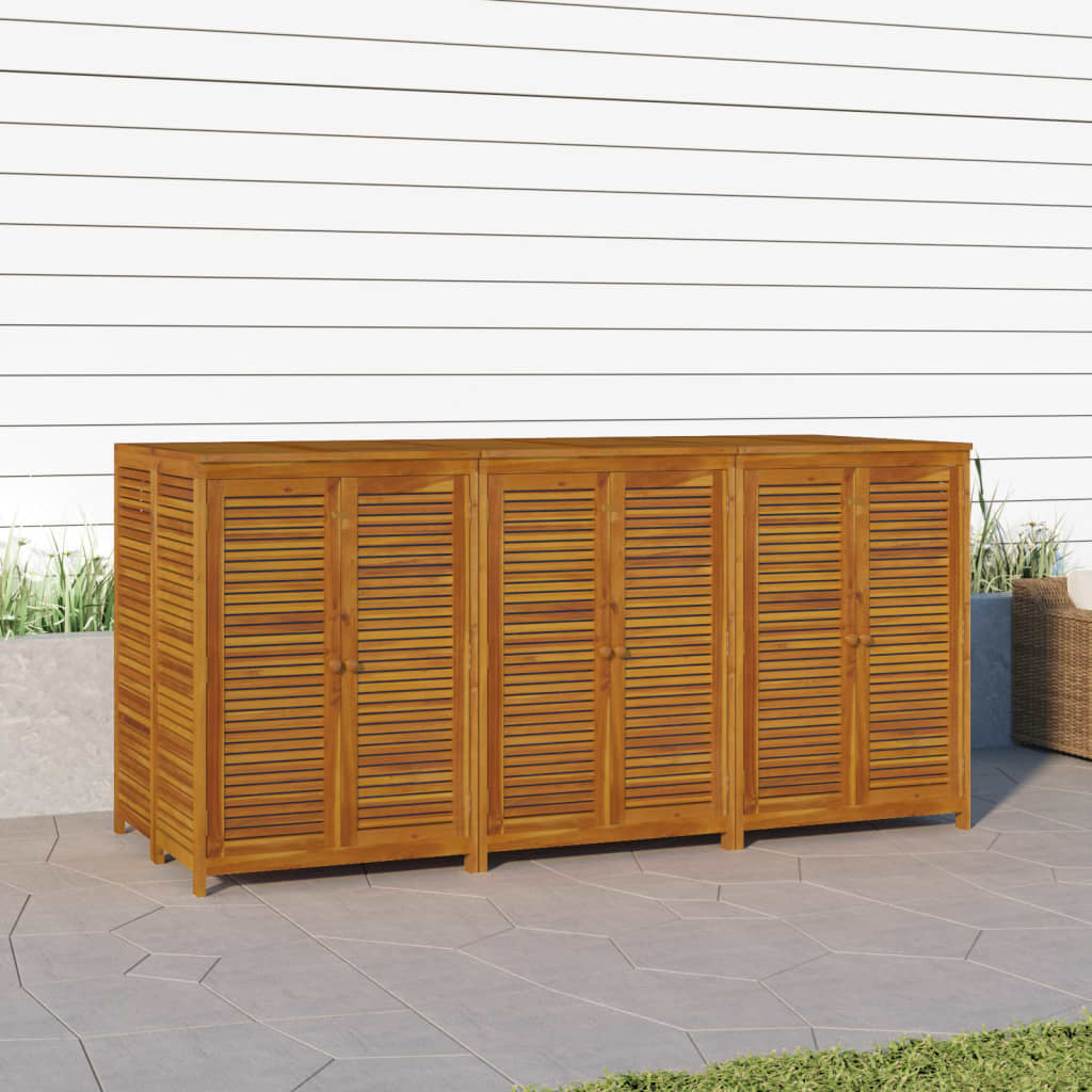 vidaXL Garden Storage Box 210x87x104 cm Solid Wood Acacia 4