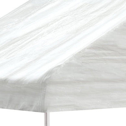 vidaXL Gazebo with Roof White 8.92x5.88x3.75 m Polyethylene 4