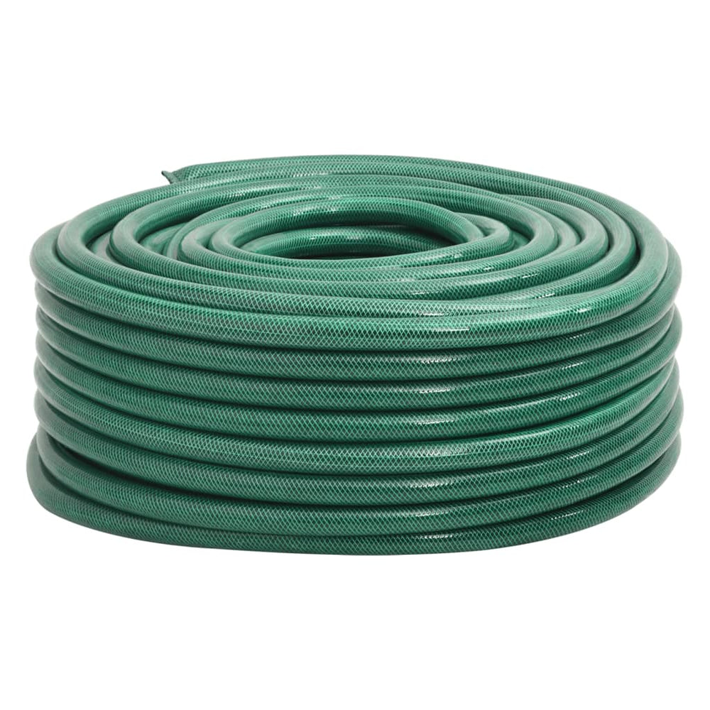 vidaXL Garden Hose Green 1" 10 m PVC without Accessories