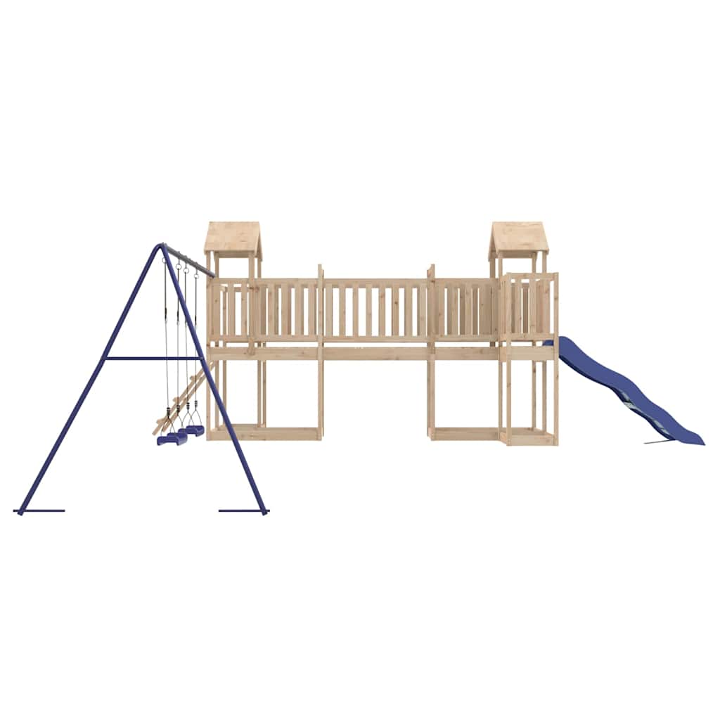 vidaXL Outdoor Playset Solid Wood Pine 5