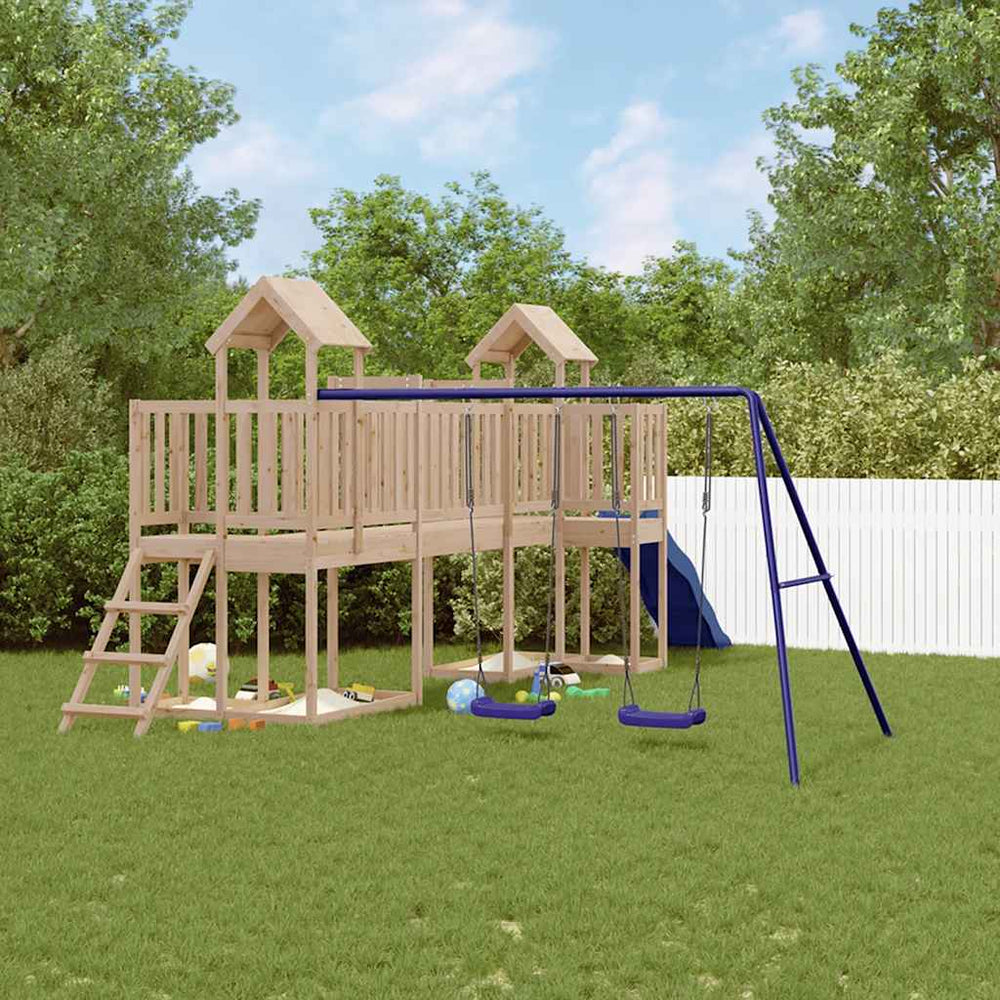 vidaXL Outdoor Playset Solid Wood Pine