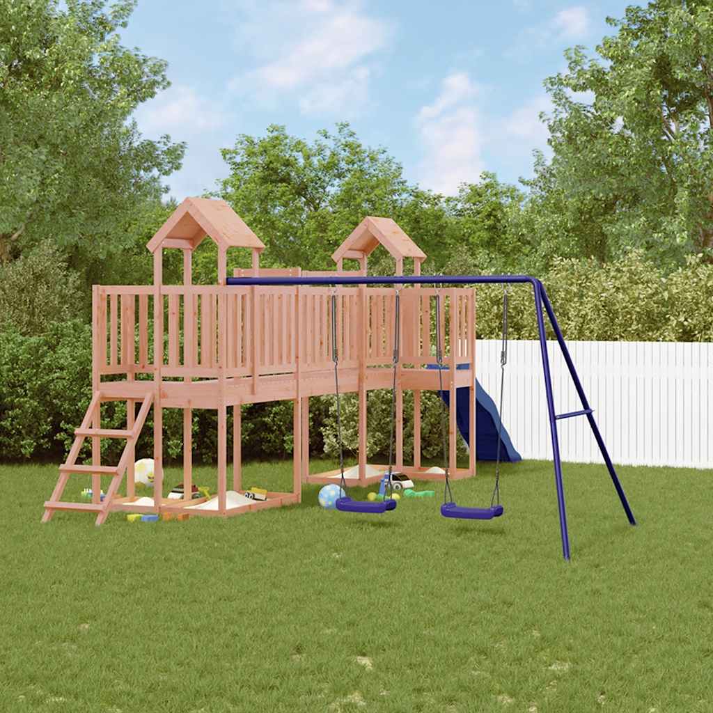 vidaXL Outdoor Playset Solid Wood Douglas 1