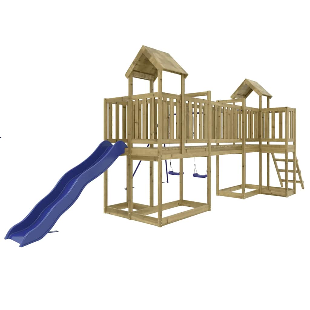 vidaXL Outdoor Playset Impregnated Wood Pine 3