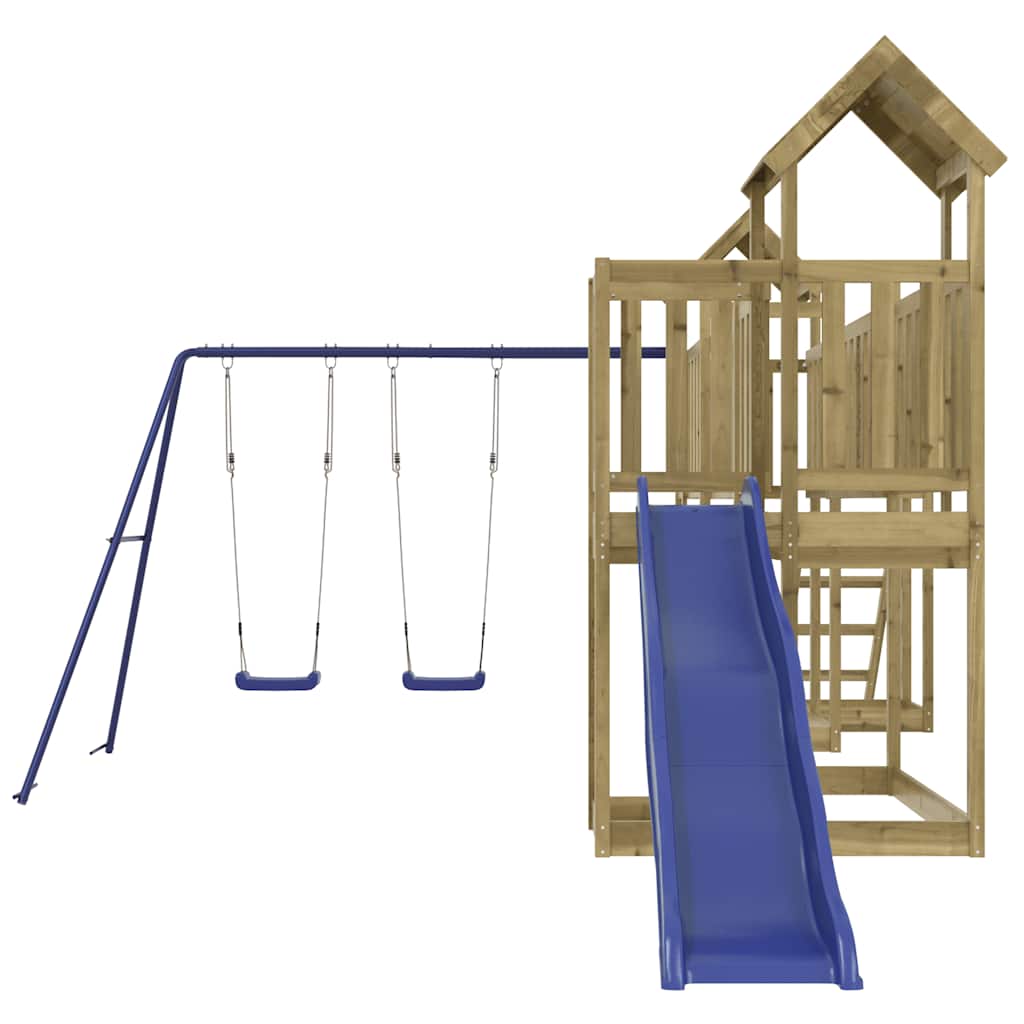 vidaXL Outdoor Playset Impregnated Wood Pine 4
