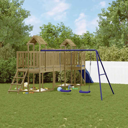 vidaXL Outdoor Playset Impregnated Wood Pine 1