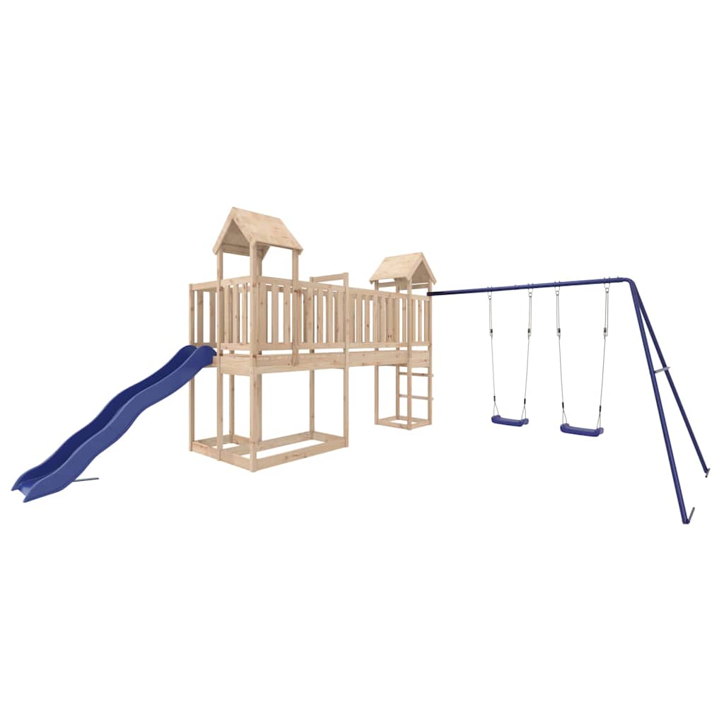 vidaXL Outdoor Playset Solid Wood Pine 2