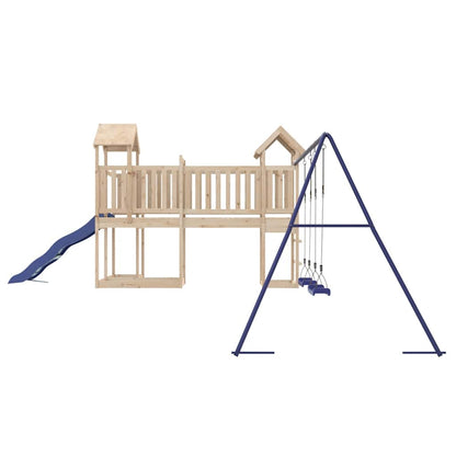vidaXL Outdoor Playset Solid Wood Pine 6