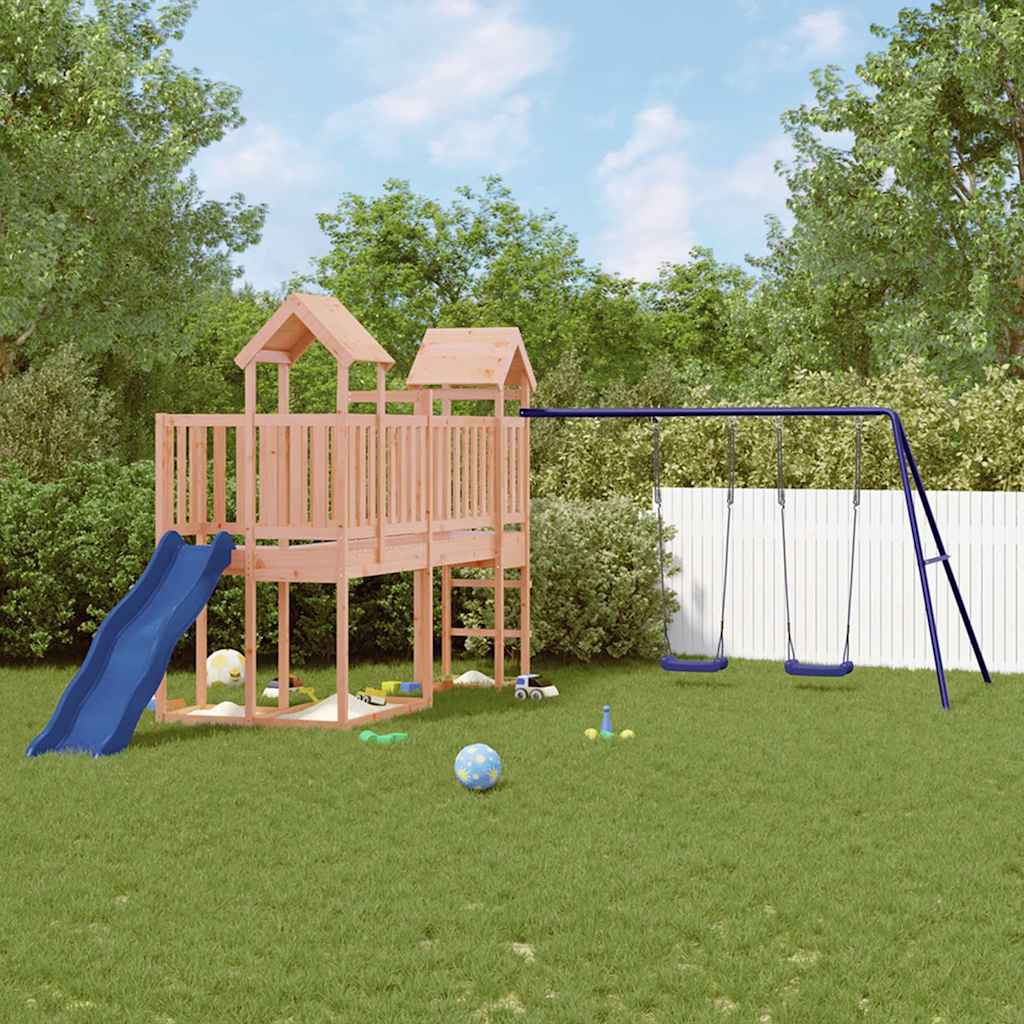 vidaXL Outdoor Playset Solid Wood Douglas 1