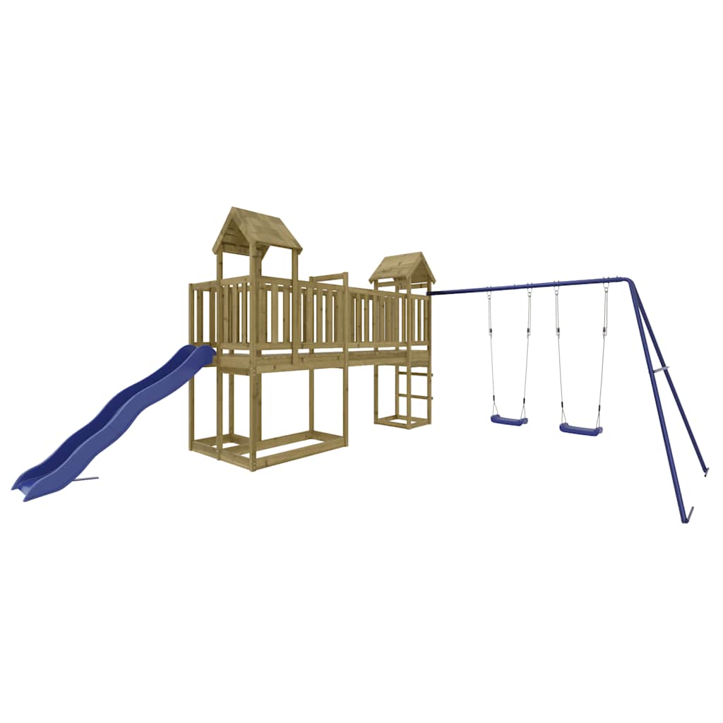 vidaXL Outdoor Playset Impregnated Wood Pine 2