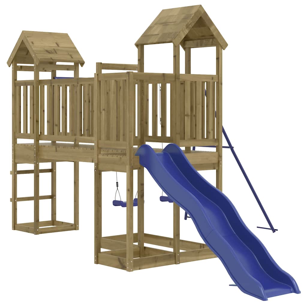 vidaXL Outdoor Playset Impregnated Wood Pine 3