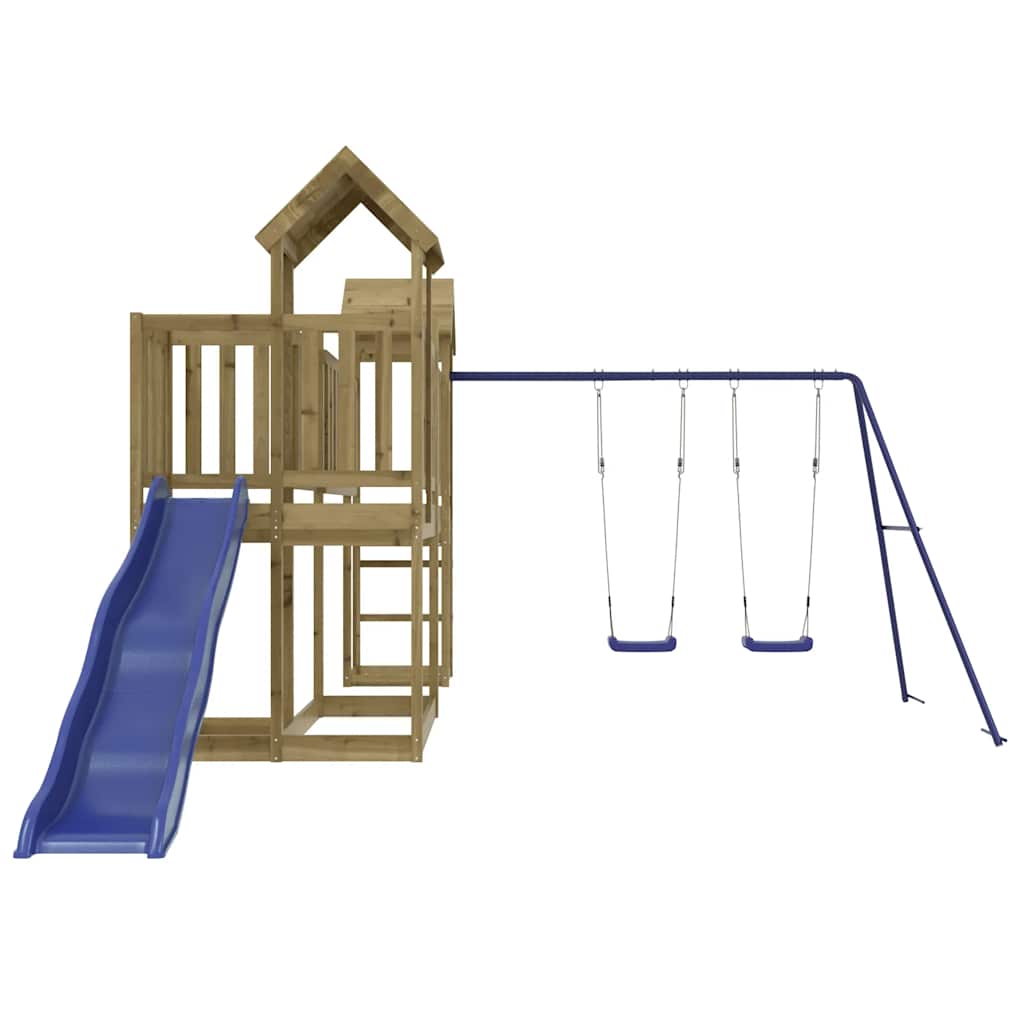 vidaXL Outdoor Playset Impregnated Wood Pine 4
