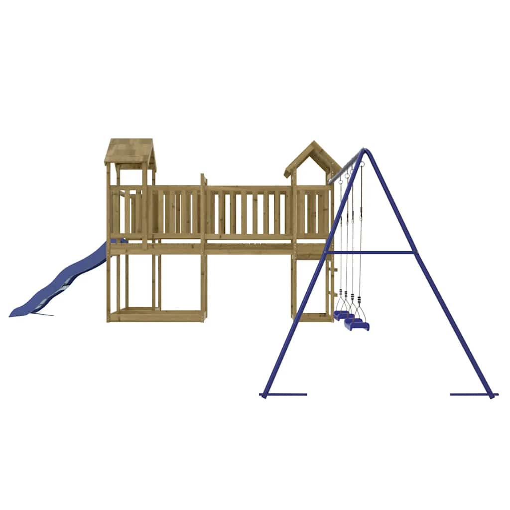 vidaXL Outdoor Playset Impregnated Wood Pine 6