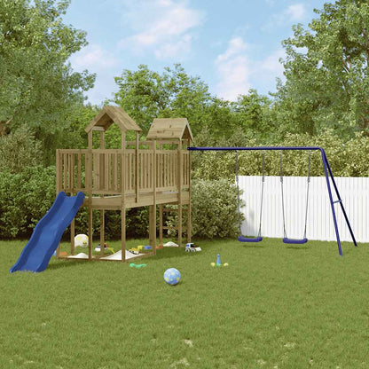 vidaXL Outdoor Playset Impregnated Wood Pine 1