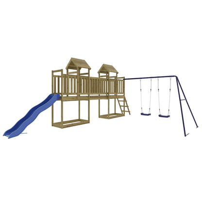 vidaXL Outdoor Playset Impregnated Wood Pine 2