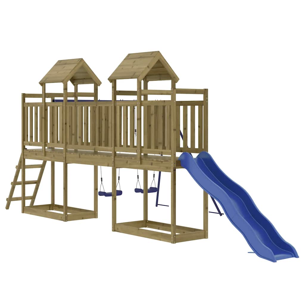 vidaXL Outdoor Playset Impregnated Wood Pine 3