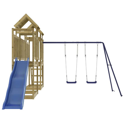 vidaXL Outdoor Playset Impregnated Wood Pine 4