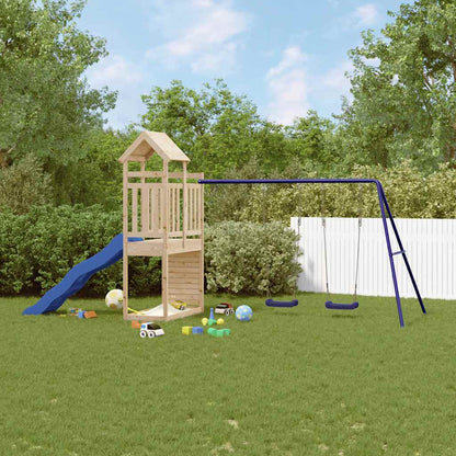 Outdoor Playset Solid Wood Pine Solid pinewood